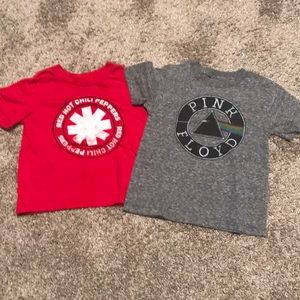 2T boys band T-shirts